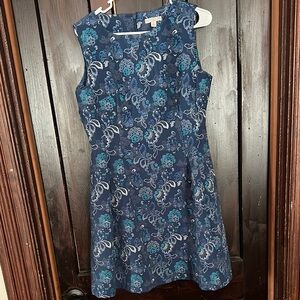 Eva Mendes Floral Dress